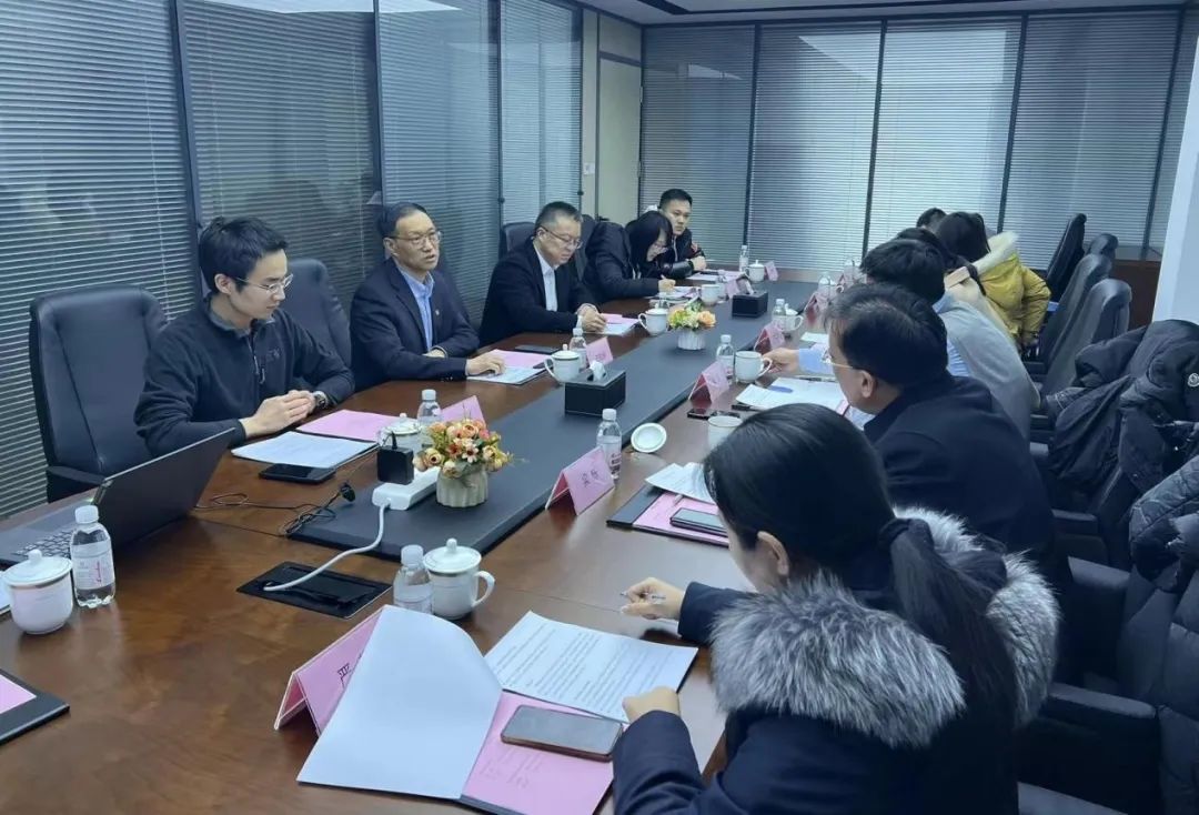 青岛市科技服务中心领导莅临明思为调研交流