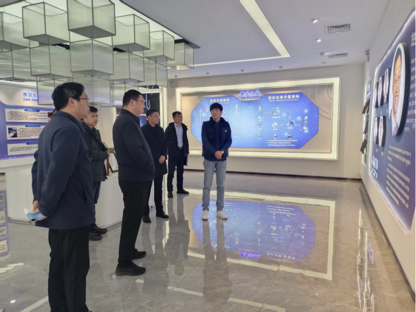 安徽古井贡酒康总一行莅临明思为考察交流