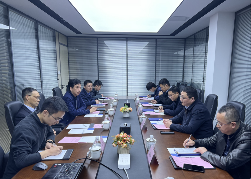 安徽古井贡酒康总一行莅临明思为考察交流